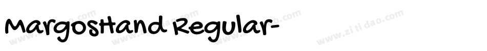 MargosHand Regular字体转换